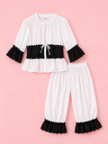 100% Pure cotton Pajama Set "Anastasia''